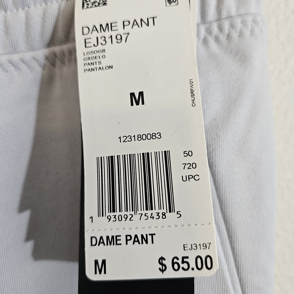 Adidas NWT Gray Men's Athletic Pants Medium - Picture 4 of 8